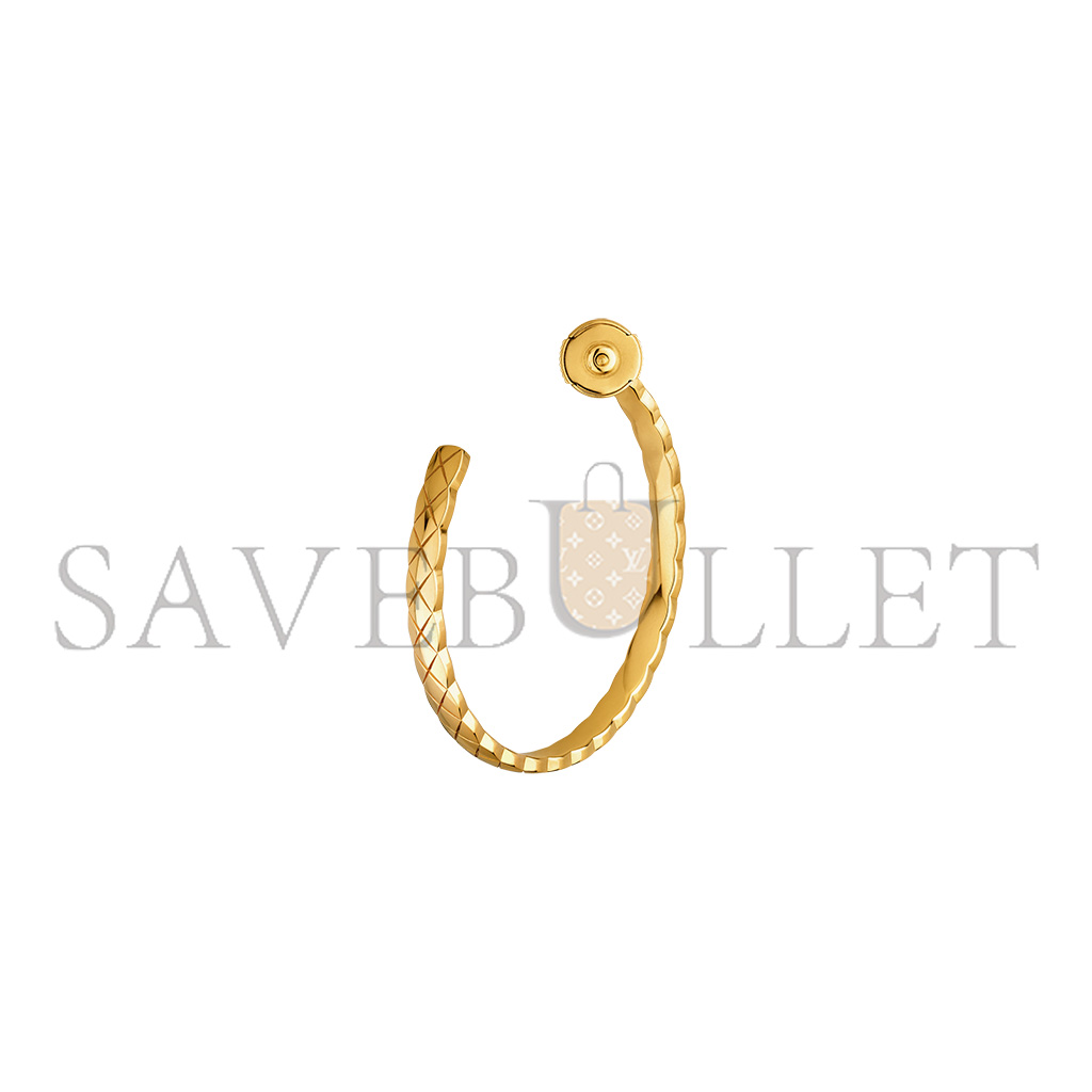 Ch*el coco crush hoop earrings j12091
